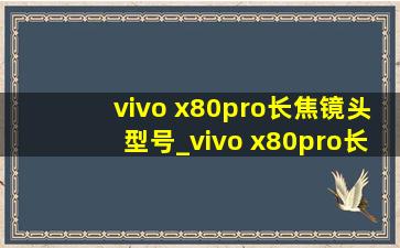 vivo x80pro长焦镜头型号_vivo x80pro长焦镜头参数